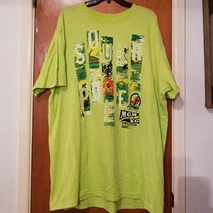 Men's Southpole Size XXL Neon Lime Green
